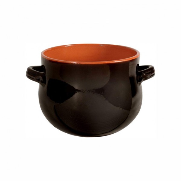 Pentole terracotta e ceramica: Terra marrone pentola bombata 23 cm
