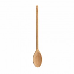 Cucchiaio grande utensile in legno - linea vera