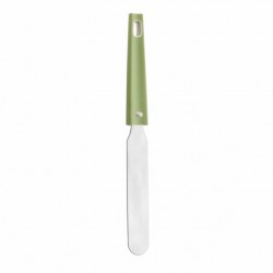 Spatola utensile acciaio inox - serie Vera verde bianco