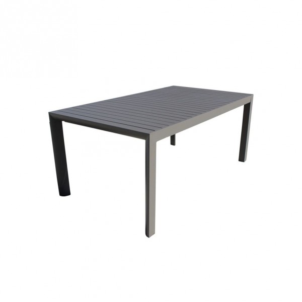 Tavoli: Houston tavolo 180/240 x 100 cm taupe Tavoli: Houston tavolo 180/240 x 100 cm taupe