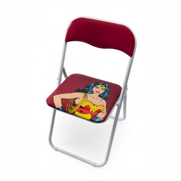 Sedie: Super eroi sedia pieghevole wonder woman