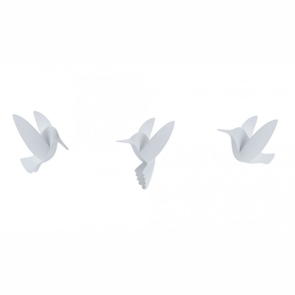 Complementi a muro: Hummingbird decorazione da parete white
