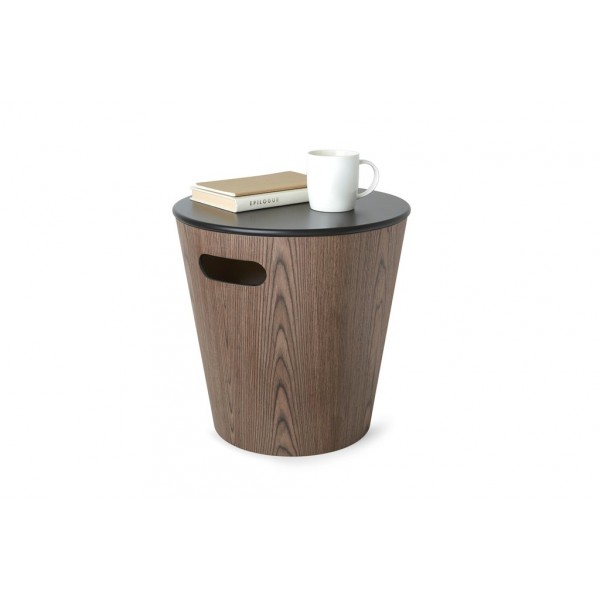 Sgabelli: Woodrow sgabello contenitore walnut Sgabelli: Woodrow sgabello contenitore walnut