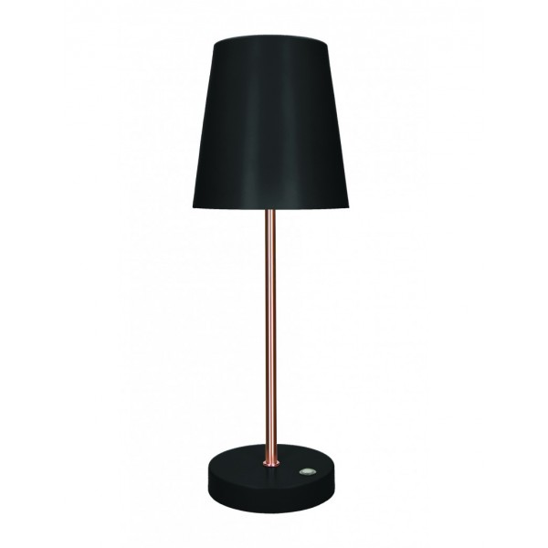 Illuminazione: Altair lampada a led touch nera Illuminazione: Altair lampada a led touch nera