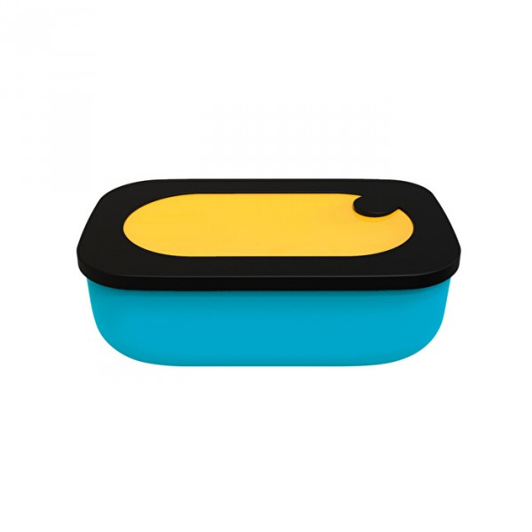 Borse e contenitori termici: Store&go lunch box con contenitore giallo ocra Borse e contenitori termici: Store&go lunch box con contenitore giallo ocra