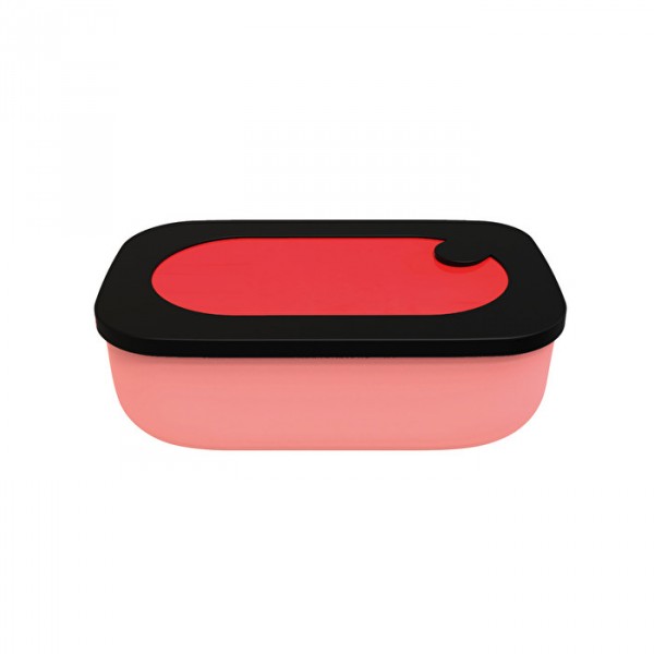 Borse e contenitori termici: Store&go lunch box con contenitore rosso brillante Borse e contenitori termici: Store&go lunch box con contenitore rosso brillante