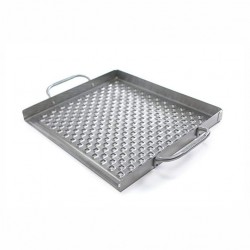 Accessori barbecue: Vassoio inox piano imperial