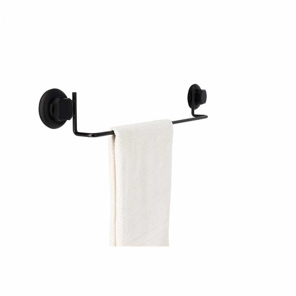 Barra per asciugamani con ventose - serie bestlock black