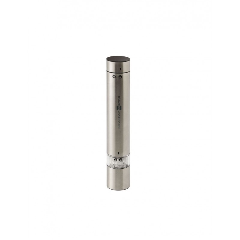 Set Macinasale E Pepe Elettrico Tower In Oro Rosa Marmo: Corpo Morbido, Luce LED, Macina Erbe E Spezie, 3 Anni Garanzia.
