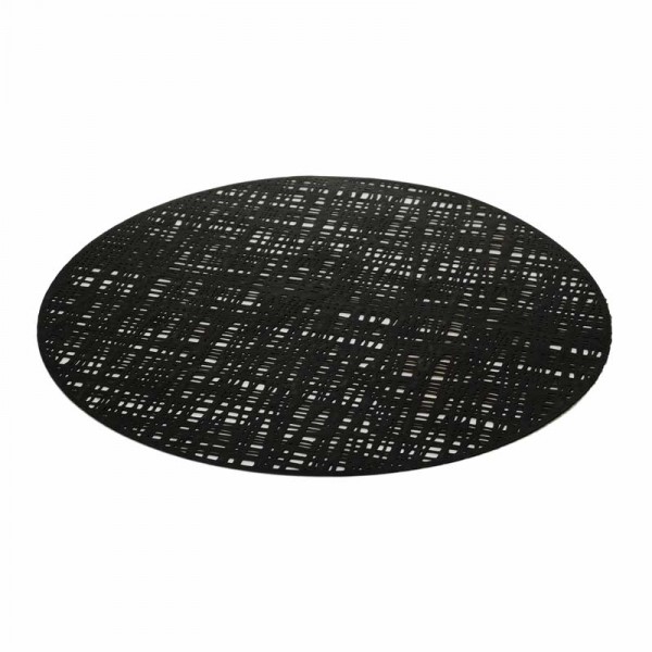 Tovaglie e tovagliette: Tablemat tovaglietta fili black 38 cm
