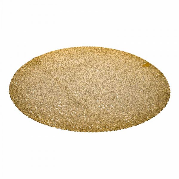 Tovaglie e tovagliette: Tablemat tovaglietta fili gold 38 cm Tovaglie e tovagliette: Tablemat tovaglietta fili gold 38 cm