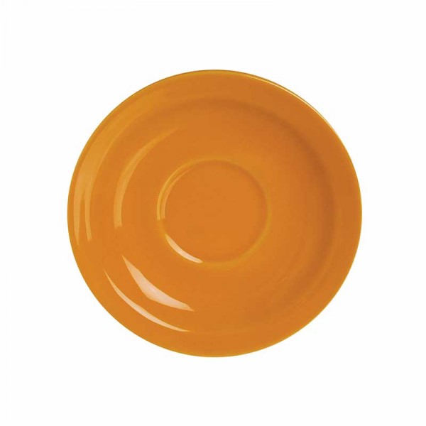 Tazze e teiere: Trendy piattino caffe arancio Tazze e teiere: Trendy piattino caffe arancio
