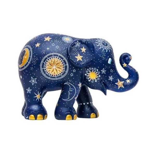 Elefantino d'autore - arte celestial - h cm 10 - statuetta solidale Elefantino d'autore - arte celestial - h cm 10 - statuetta solidale