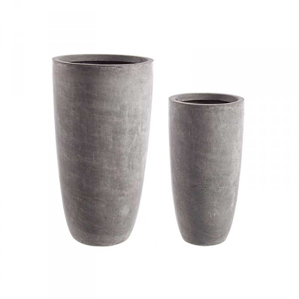 Vasi: Vaso cement to alto grigio l