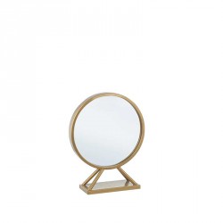 Specchio colore oro h40 - serie marilyn stand