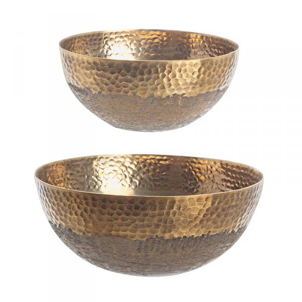 Ciotola decorativo - size l - serie oro - linea hammel