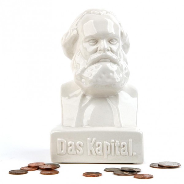 Complementi ad appoggio: Salvadanaio in ceramica das kapital Complementi ad appoggio: Salvadanaio in ceramica das kapital