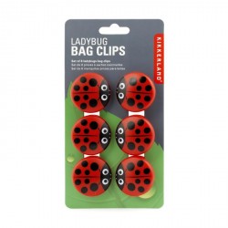 Organizzazione: Clips chiudi sacchetto ladybug s/6