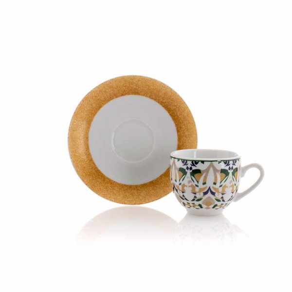 Tazze e teiere: Salamanca set 6 tazze caffe' c/p Tazze e teiere: Salamanca set 6 tazze caffe' c/p