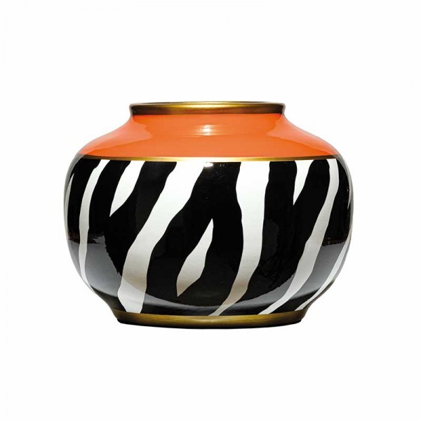 Complementi ad appoggio: Jungle vaso bombato 19 cm