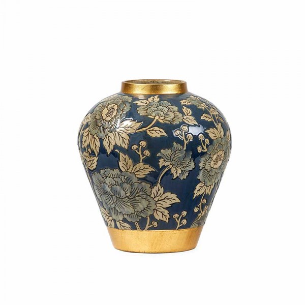 Complementi ad appoggio: Dragon vaso bombato 25 cm Complementi ad appoggio: Dragon vaso bombato 25 cm
