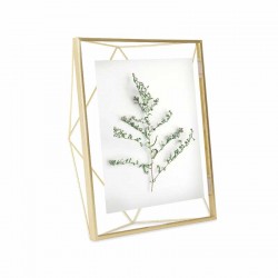 Portafoto finitura in oro 20x25 - linea prisma