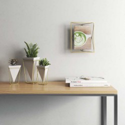 Portafoto finitura in oro 13x18 - linea prisma