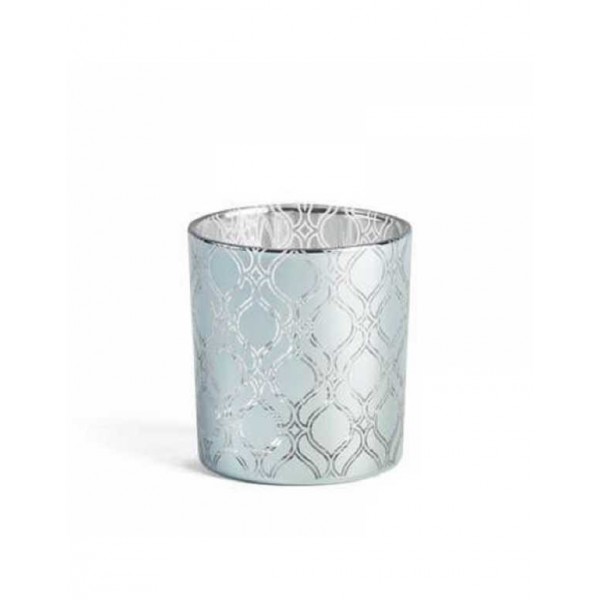 Candele: Porta votivo savoy celeste Candele: Porta votivo savoy celeste