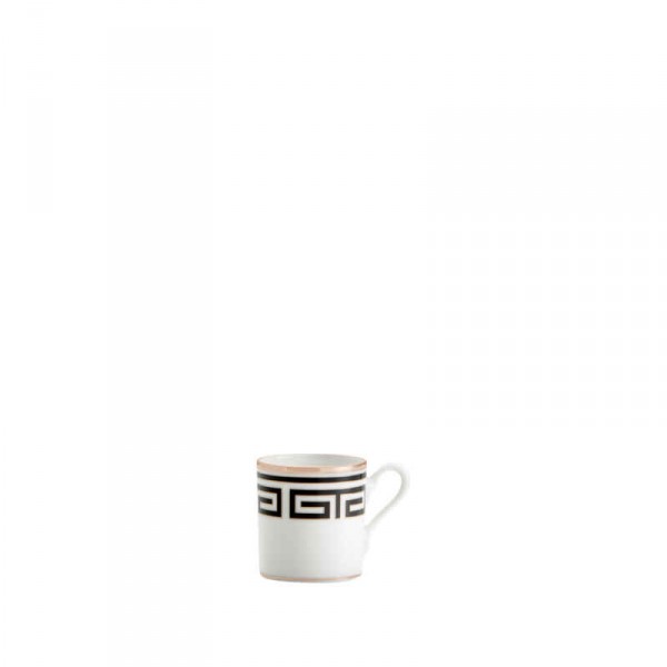 Tazze e teiere: Labirinto nero tazza caffe s/p Tazze e teiere: Labirinto nero tazza caffe s/p