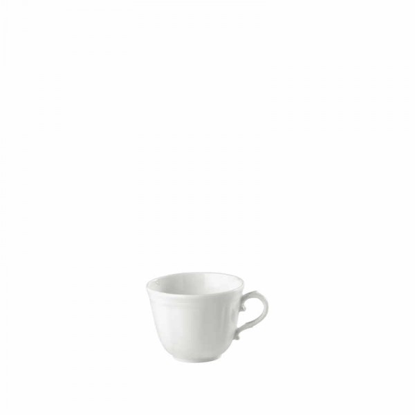 Tazze e teiere: Antico doccia tazza caffe s/p bianco Tazze e teiere: Antico doccia tazza caffe s/p bianco