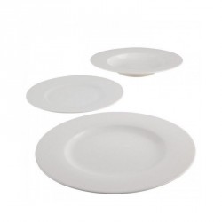 Servizio di piatti: Basic white servizio di piatti 12 pz