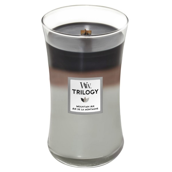 Candela con fragranza profumata: mountain air - serie jar - grande formato Candela con fragranza profumata: mountain air - serie jar - grande formato