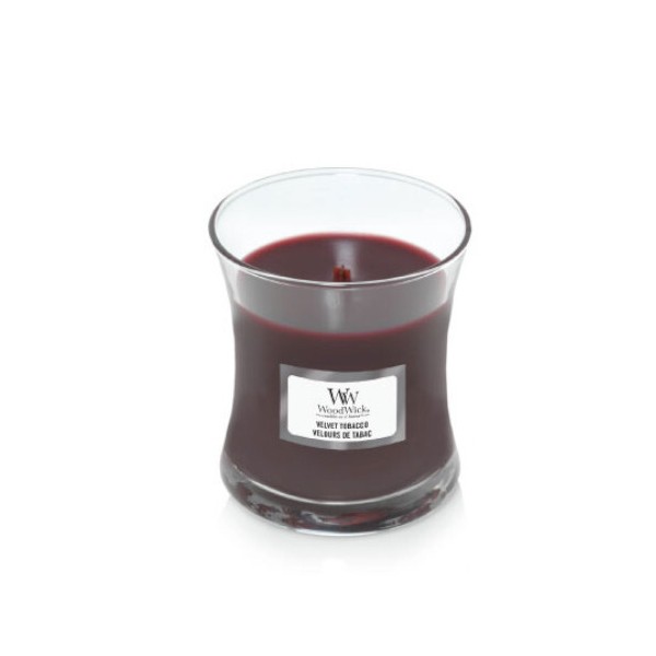 Candela con essenza profumata: velvet tobacco - serie jar - piccolo formato Candela con essenza profumata: velvet tobacco - serie jar - piccolo formato