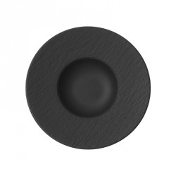 Piatti singoli: Manufacture rock black piatto gourmet