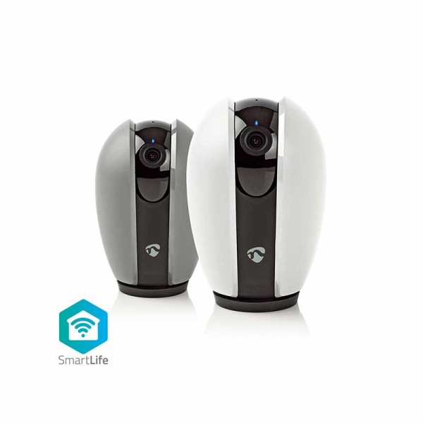 Accessori elettrici: Videocamera smart ip wi-fi con rotazione e inclinazione hd 720p