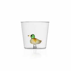 Bicchiere con papera - serie animal farm