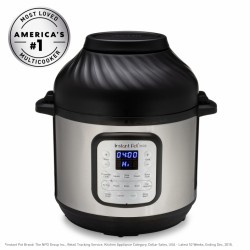 Friggitrici, bollitori, vaporiere: Duo crisp pentola elettrica e friggitrice 8 lt