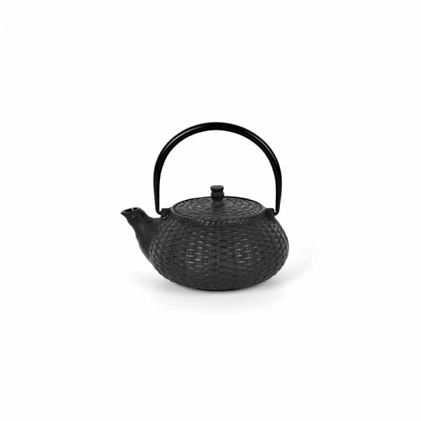 Caffettiere ed accessori: Emai bollitore in ghisa nera 0,6 lt confiltro