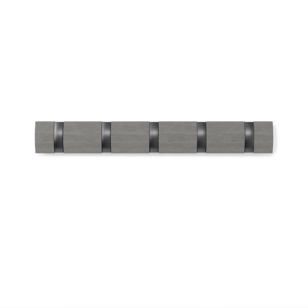 Complementi a muro: Flip hook 5 grey/pewt