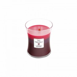 Candela con tripla essenza profumata: medium sun-ripened berries