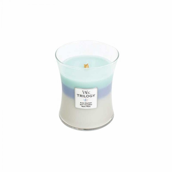 Candela con tripla essenza profumata: woven comforts medium Candela con tripla essenza profumata: woven comforts medium