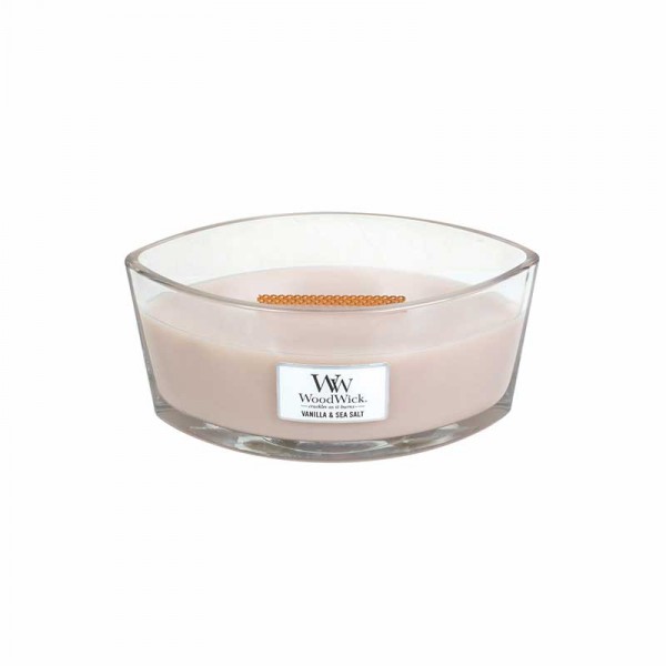 Candela con fragranza in vasetto: vanilla & sea salt - profumata Candela con fragranza in vasetto: vanilla & sea salt - profumata