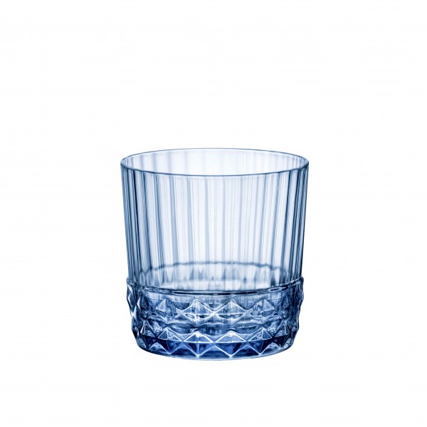 Boccali, bicchieri e calici: America' 20s bicchiere rocks sapphire blu 6 pz