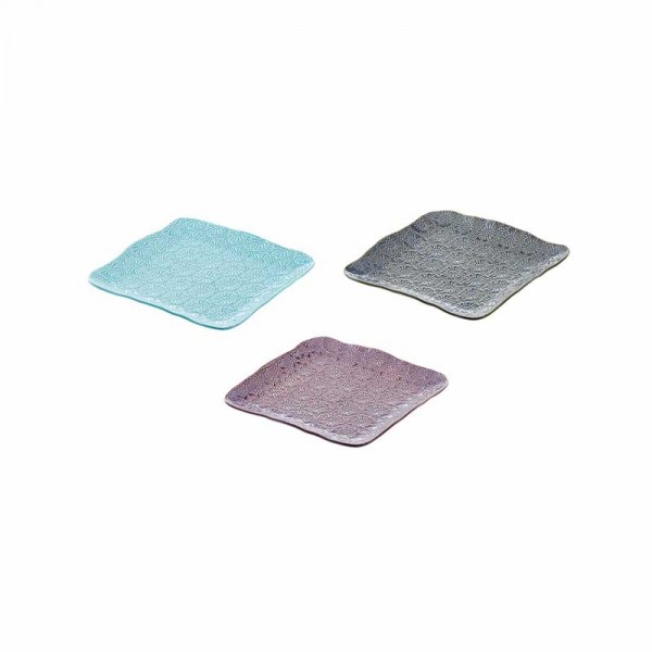 Tutto per la tavola: Piattino quadrato cãzanne in ceramica cm19.5 Tutto per la tavola: Piattino quadrato cãzanne in ceramica cm19.5