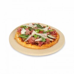 Teglie e stampi: Pietra refrattaria per pizza tonda l