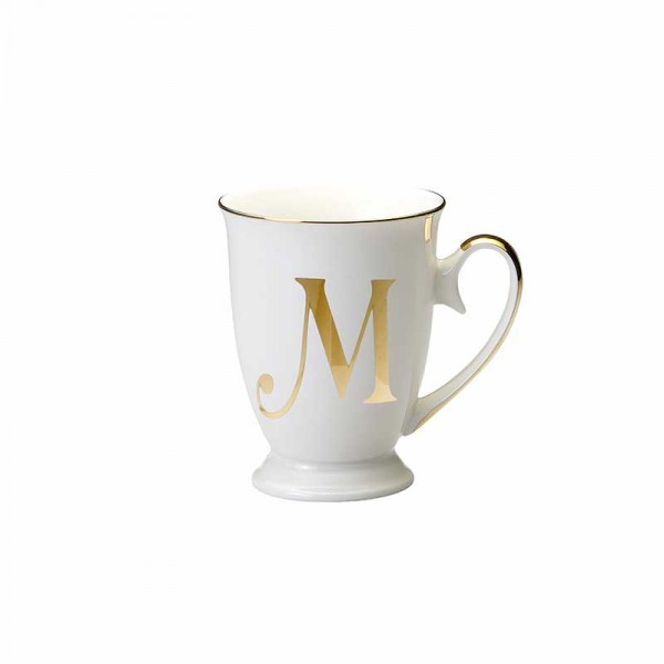 Tazza con lettera m - serie lettering Tazza con lettera m - serie lettering