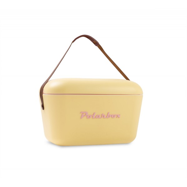 Cooler - frigo portatile rigido capacità 20 lt tinta giallo