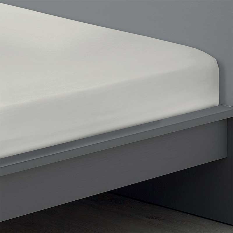 Lenzuolo Con Angoli Matrimoniale In Spugna - 200x200 Cm, Bianco, Morbido E Caldo - Foto 3