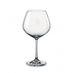Set Da 6 Calici Da Vino Rosso Krosno Pure 390 Ml – Cristallo Senza Piombo, Eleganti E Senza Tempo