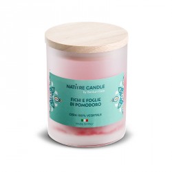 Candela fichi e foglie pomodoro 200 ml - linea mediterraneo